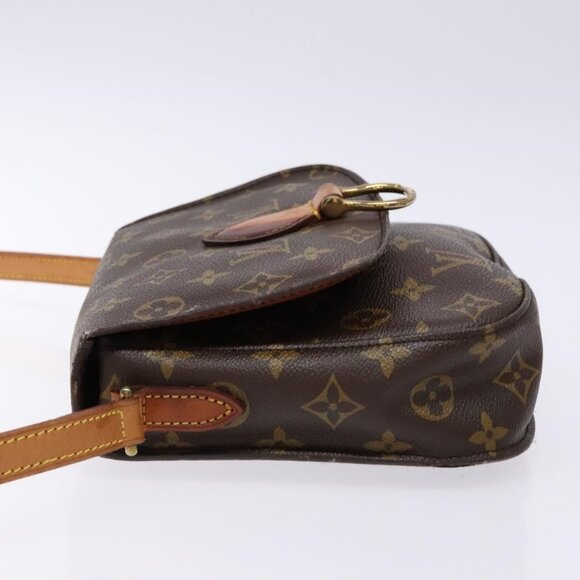 Authentic LOUIS VUITTON Monogram Saint Cloud MM Shoulder Bag M51243 LV - Picture 11 of 16